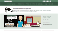 Desktop Screenshot of inclinedbedtherapy.com
